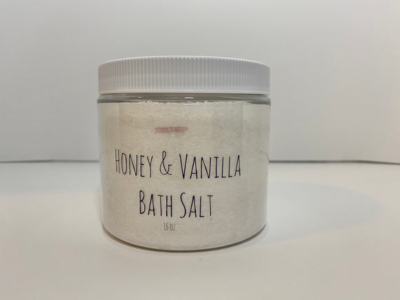 Honey & Vanilla Bath Salt